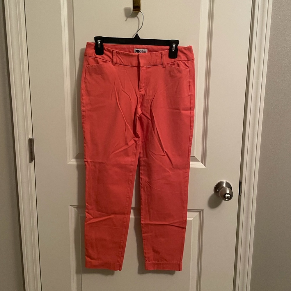 Coral Old Navy Pixie Pants: size 6